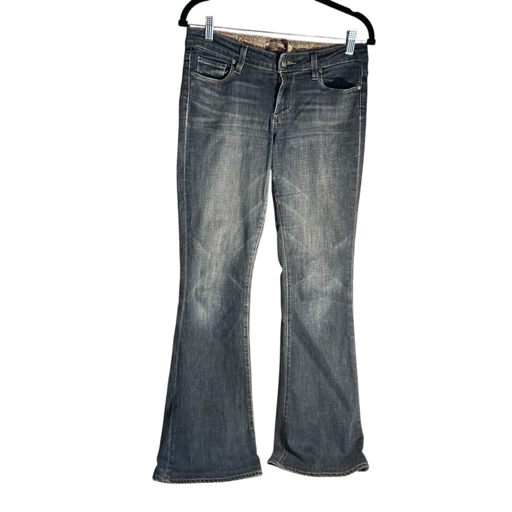 Paige Bell Canyon Flare Jeans Sz 28